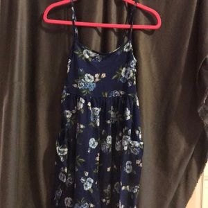 Blue floral dress OFFERS SUPER WELCOME